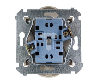 Simon 54 nature gniazdo podwójne z uziemieniem biały DGZ2MZN